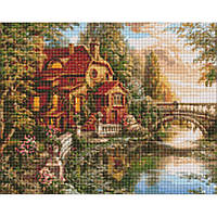 Алмазная мозаика "Дом мечта" ©Сергей Лобач Идейка AMO7344 40х50 см Adore Алмазна мозаїка "Будинок мрія"
