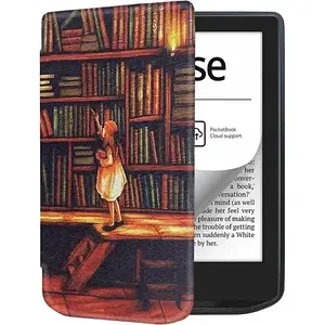 Чохол-книжка для електронної книги BeCover Smart Case для PocketBook 629 Verse/634 Verse Pro 6 Library Girl (710975)