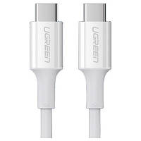 Дата кабель USB-C to USB-C 1.0m US300 20V/5A 100W White Ugreen 60551 l