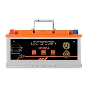 Автомобільний акумулятор LogicPower LiFePO4 12V  -  100 Ah (+ зліва) BMS 1200А