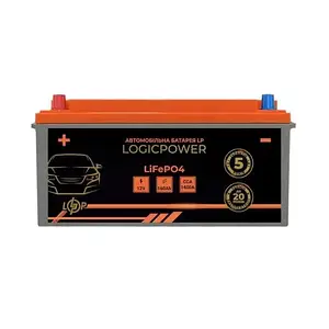 Автомобільний акумулятор LogicPower LiFePO4 12V  -  160 Ah (+ зліва) BMS 1400А