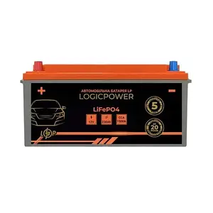 Автомобільний акумулятор LogicPower LiFePO4 12V  -  230 Ah (+ зліва) BMS 1500А