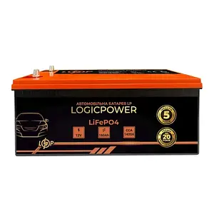 Автомобільний акумулятор LogicPower LiFePO4 24V  -  160 Ah (+ праворуч) BMS 1400А