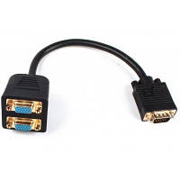 Переходник Cablexpert VGA M to 2 VGA F (CC-VGAX2-20CM) m