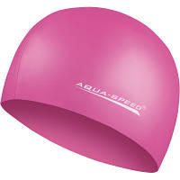 Шапка для плавания Aqua Speed Mega 100-27 темно-рожевий Уні OSFM (5908217635556) g