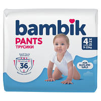 Подгузники Bambik трусики 4 (9-15 кг) 36 шт (4823071652550) m