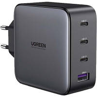 Зарядное устройство Ugreen Nexode USB-A+3*USB-C 100W GaN Te ch Fast Black CD226 l