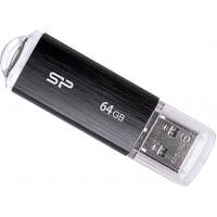 USB флеш наель Silicon Power 64GB Ultima U02 Black USB 2.0 (SP064GBUF2U02V1K) m