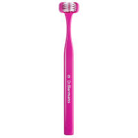 Зубна щітка Dr. Barman's Superbrush Compact Тристороння М'яка Фіолетова (7032572876328-violet) m