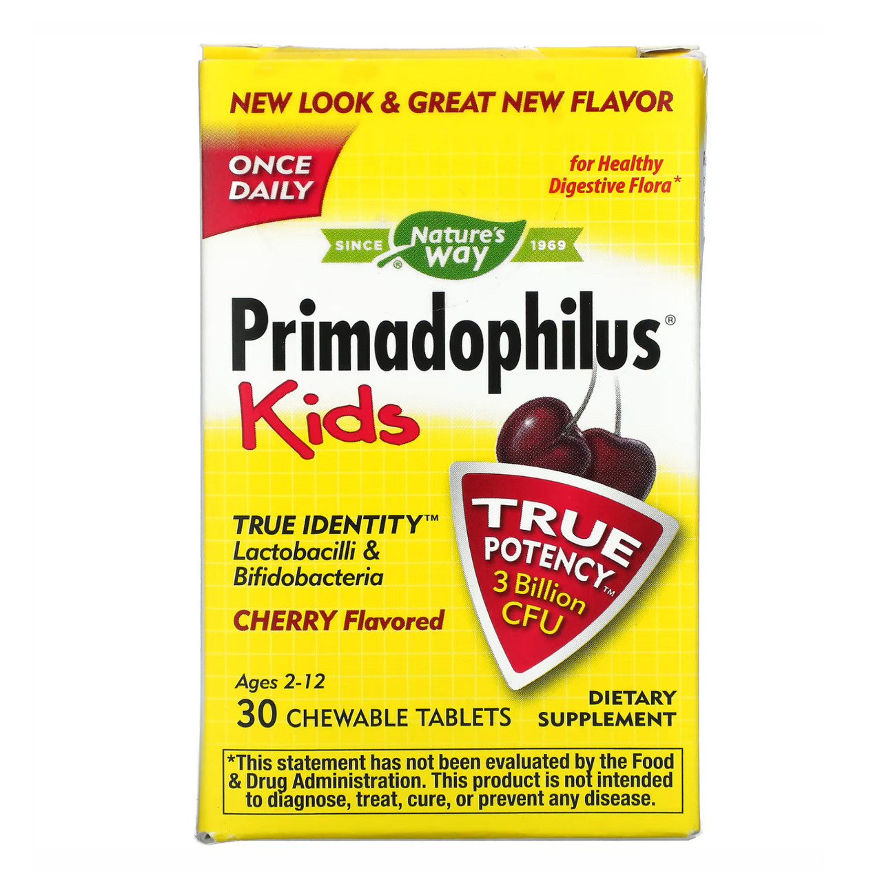 Kids Primadophilus - 30 tabs Cherry, фото 1