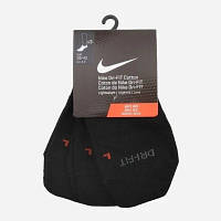 Шкарпетки Nike 3ppk Dri Fit Lightweight SX4846-001 34-38 р 3 пари Чорні (883412091381) m
