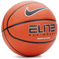 Мяч баскетбольный Nike Elite All Court 8P 2.0 Deflated N.100.4088.855.07 Уні 7 Помаранчевий (887791395719) m