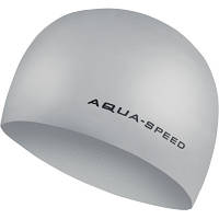 Шапка для плавания Aqua Speed 3D Cap 5755 092-26 сріблястий Уні OSFM (5908217657558) m