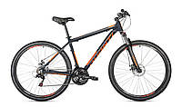 Горный велосипед мужской 27.5 Avanti Smart Lockout 19 темно-серый с оранжевым