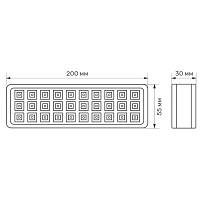 Светильник TITANUM LED аварійний 30 LED 6500K (TL-EM1106) m