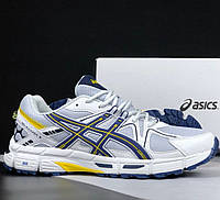 Чоловічі кросівки великі розміри Asics Gel-Kahana 8 White blue