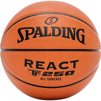 Мяч баскетбольный Spalding React TF-250 помаранчевий Уні 7 76801Z (689344403823) m