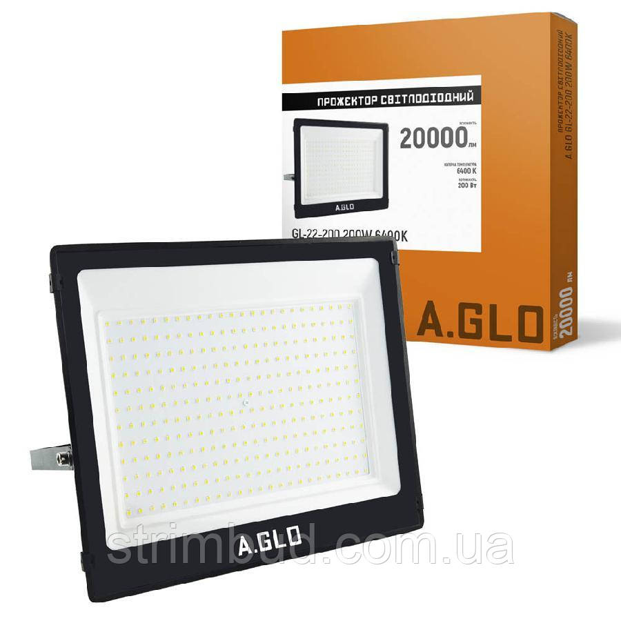 Прожектор світлодіодний A.GLO GL-22-200 200 W 6400 K