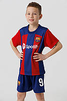Футбольна форма для хлопчика BLD БАРСЕЛОНА LEWANDOWSKI 128 см Синій (2000989681021A)