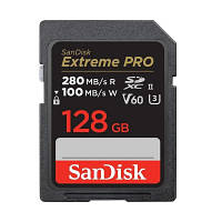 Карта памяти SanDisk 128GB SD class 10 Extreme PRO (SDSDXEP-128G-GN4IN) m