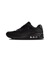 Кросівки чоловічі Nike Air Max 90 Black чорні SRV P9945