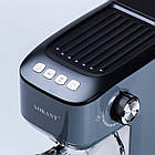 Кавоварка ріжкова Sokany Cofee Maker 1.2л еспресо машина кавоварка для дому, фото 6