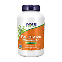 NOW Pau D'Arco 500 mg of Inner Bark (250 veg caps)