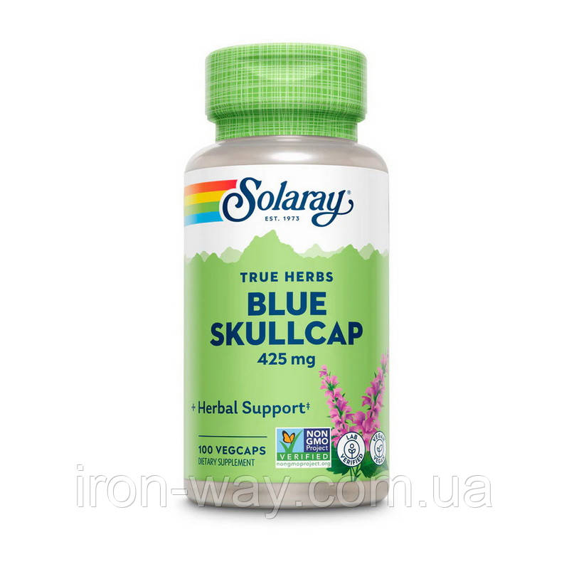 Solaray Blue Skullcap (100 veg caps)