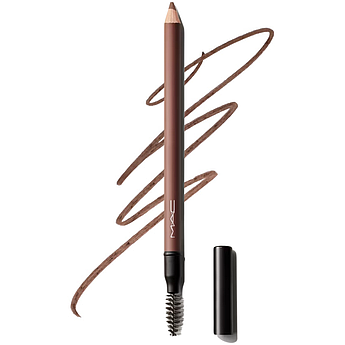 Олівець для брів із пудровим фінішем M.A.C. Veluxe Brow Liner Deep Dark Deep Dark Brunette без коробки 1.19 г