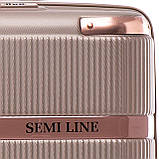 Валіза Semi Line 24" (M) Champagne (T5668-3), фото 8