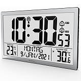 Годинник настінний Technoline WS8113 Silver (WS8113), фото 3