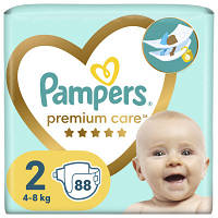 Підгузки Pampers Premium Care Розмір 2 4-8 кг 88 шт 8006540857717 l