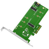 Контроллер Maiwo Multi-Size PCIex4 & SATA to M.2 M-Key or B-key KT015 SSD 45774 l