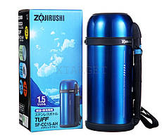 Термос ZOJIRUSHI SF-СС15АН 1.5 л (ручка+ремінець) ц:синій