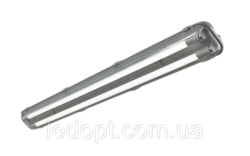 Світильник LED-SH-40 2*1200 IP65 з лампами 18Вт 4000К та запобіжником PULS-10