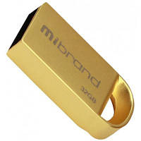 USB флеш наель Mibrand 32GB lynx Gold USB 2.0 MI2.0/LY32M2G l