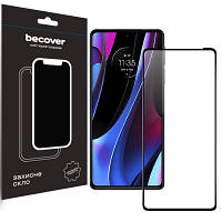 Стекло защитное BeCover Motorola Edge 30 Pro 5G Black 709178 l