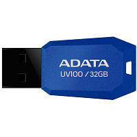 USB флеш наель ADATA 32GB DashDrive UV100 Blue USB 2.0 AUV100-32G-RBL l