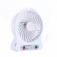 Портативний usb міні-вентилятор (білий) h