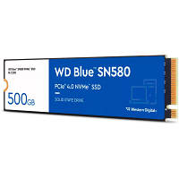 Наель SSD M.2 2280 500GB SN580 Blue WD WDS500G3B0E l