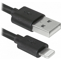 Дата кабель USB 2.0 AM to Lightning 3.0m ACH01-10BH Defender 87467 l