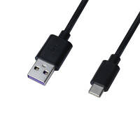 Дата кабель USB 2.0 AM to Type-C 1.0m black Grand-X TPC-01 l