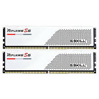 Модуль пам'яті для комп'ютера DDR5 32GB 2x16GB 5600 MHz Ripjaws S5 White G.Skill F5-5600J3636C16GX2-RS5W l