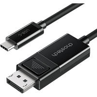 Кабель мультимедийный USB 3.1 Type-C to DisplayPort 1.8m V1.4 Thunderbolt 3 4K60Hz PVC Choetech XCP-1803 l