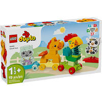 Конструктор LEGO DUPLO My First Поезд животных 19 деталей 10412 l