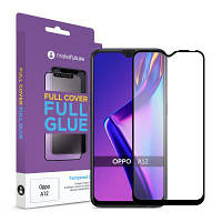 Стекло защитное MakeFuture Oppo A12 Full Cover Full Glue MGF-OPA12 l