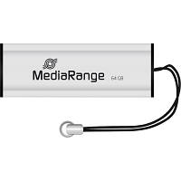 USB флеш наель Mediarange 64GB Black/Silver USB 3.0 MR917 l