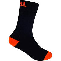 Водонепроникні шкарпетки Dexshell Ultra Thin Children Sock L Black/Orange DS543BLKL l