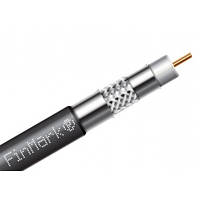 Кабель телевізійний FinMark RG-6 TRISHIELD, CU, 305м, black F6TSVcu_305_black l