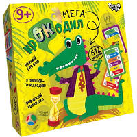 Настольная игра Danko Toys Мега Крокодил, украинский CROC-03-01U l